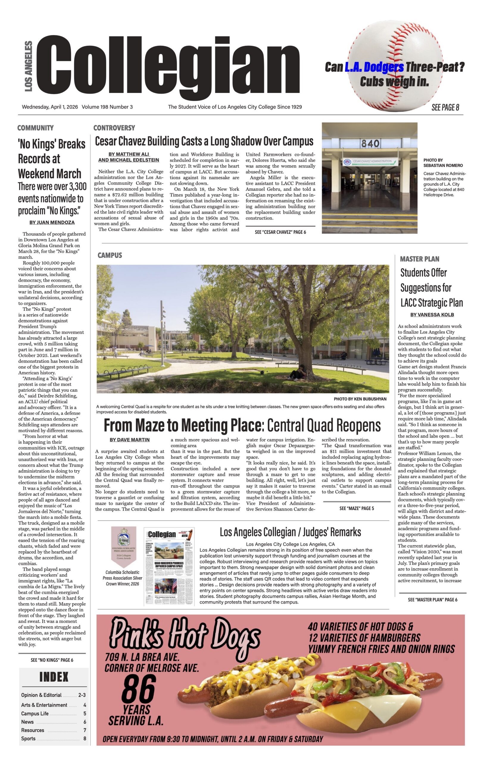 Collegian Issue 3 Spring 2026