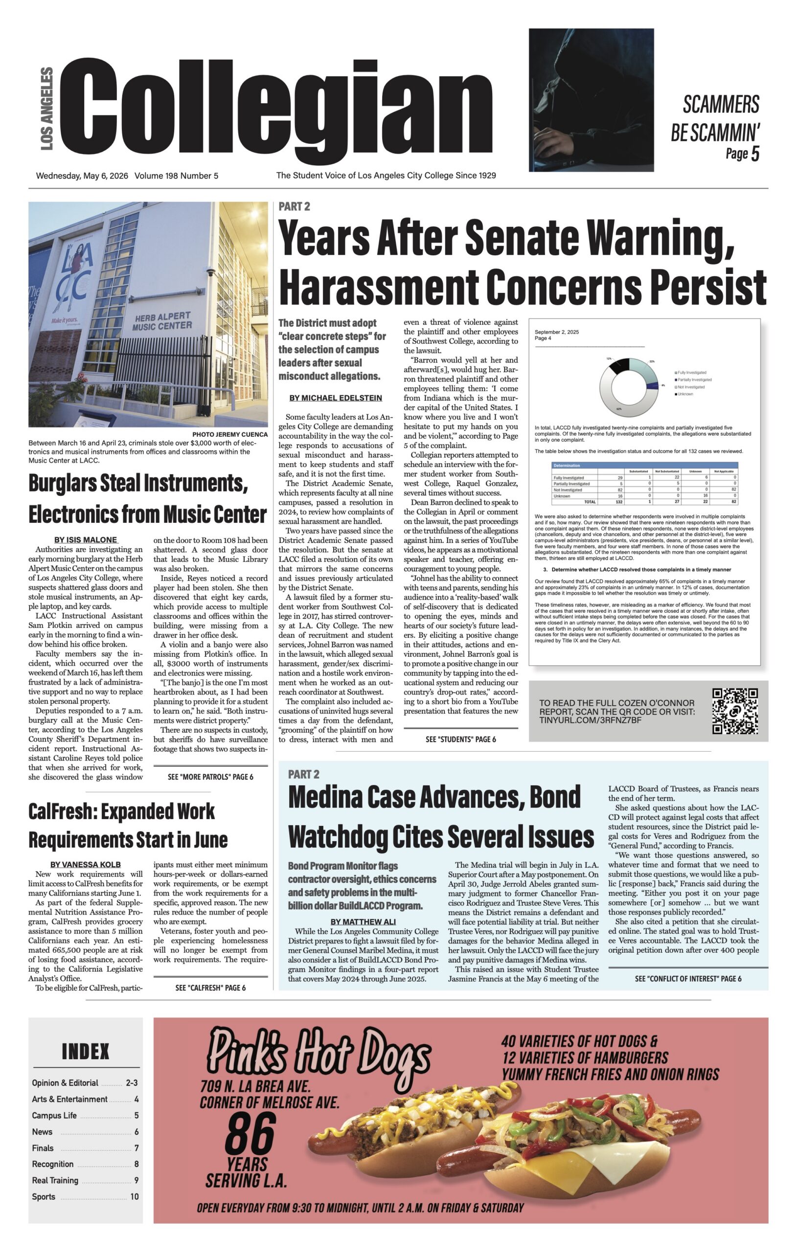 Collegian Issue 5 Spring 2026